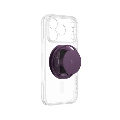  iPhone 18 Pro lila AmazingThing Titan Pro Pop Lens tok kameravédővel és mágneses tartóval - 5