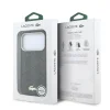  iPhone 18 Pro Lacoste részben körbefutó, dombornyomott PVC MagSafe tok, barna thumbnail