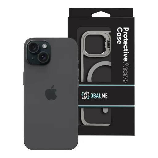  Apple iPhone 15 szürke OBAL:ME MagNetix Versa tok - 8