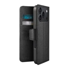  iPhone 18 Pro Max pénztárcás tok, SBS Wallet Classic, állványfunkcióval – fekete