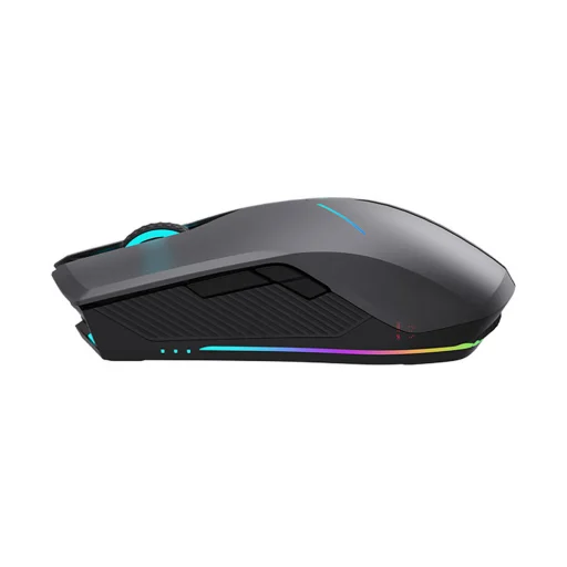 Machenike M721 bezdrôtová herná myš, 10000 DPI, RGB podsvietenie, čierna - 2