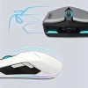 Machenike M721 biela herná myš, 10000 DPI, RGB podsvietenie thumbnail
