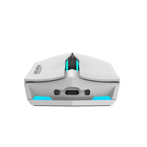Machenike M721 biela herná myš, 10000 DPI, RGB podsvietenie - 6
