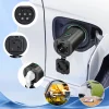 W-V2L-01 V2L adaptér Type 2 – Schuko, 3500 W, s displejom a puzdrom, čierny thumbnail