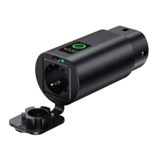 W-V2L-01 V2L adaptér Type 2 – Schuko, 3500 W, s displejom a puzdrom, čierny