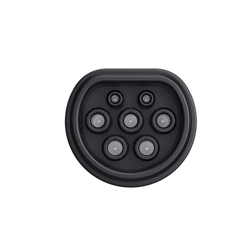 W-V2L-01 V2L adaptér Type 2 – Schuko, 3500 W, s displejom a puzdrom, čierny - 4