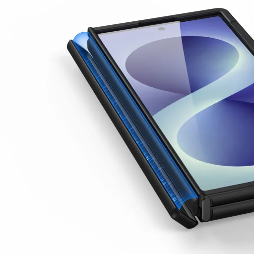  Samsung Galaxy Z Fold 8 Ultra / Z Fold 7 Dux Ducis Kind fekete tok forgatható támasszal, MagSafe-kompatibilis - 9