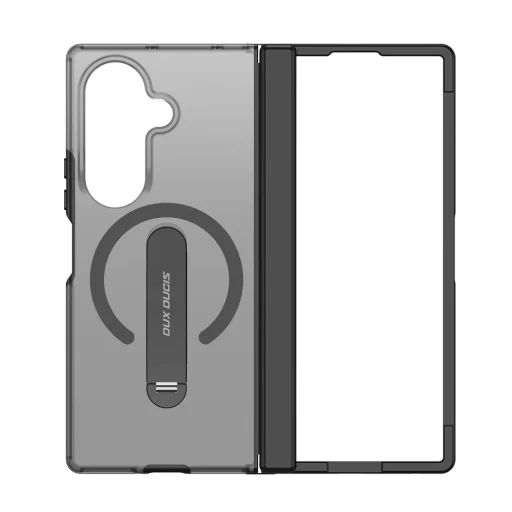 Samsung Galaxy Z Fold 8 Ultra / Z Fold 7 Dux Ducis Kind čierne puzdro s otočným stojanom, kompatibilné s MagSafe - 3