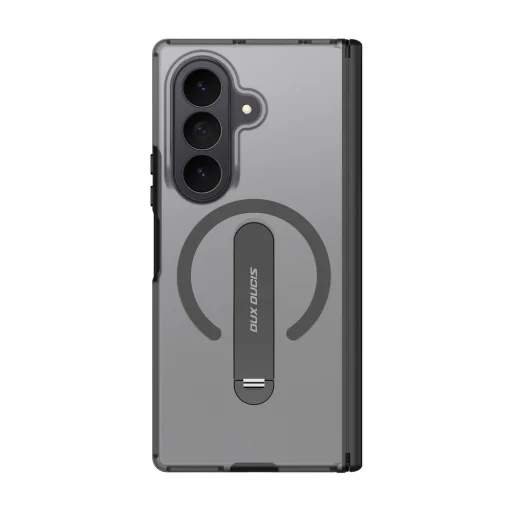  Samsung Galaxy Z Fold 8 Ultra / Z Fold 7 Dux Ducis Kind fekete tok forgatható támasszal, MagSafe-kompatibilis - 1