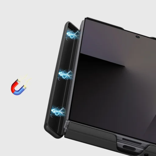  Samsung Galaxy Z Fold 8 fekete Dux Ducis Vyne MagSafe-kompatibilis tok - 11