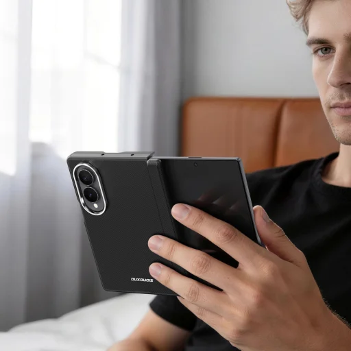  Samsung Galaxy Z Fold 8 fekete Dux Ducis Vyne MagSafe-kompatibilis tok - 12