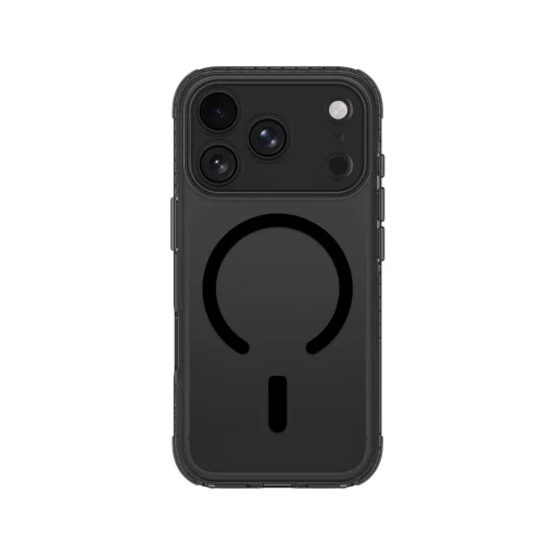 Puzdro na iPhone 18 Pro Max AmazingThing Titan Pro Lens s ochranou fotoaparátu a úchytom na pútko, kompatibilné s MagSafe, čierne - 3