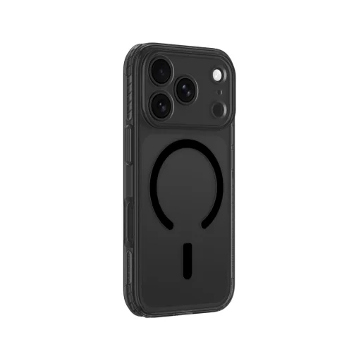 Puzdro na iPhone 18 Pro Max AmazingThing Titan Pro Lens s ochranou fotoaparátu a úchytom na pútko, kompatibilné s MagSafe, čierne - 4