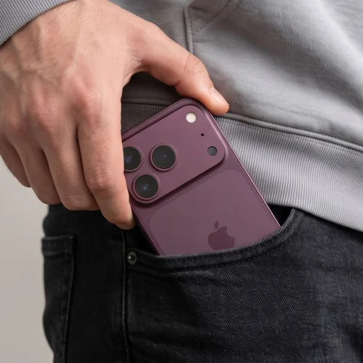 Apple iPhone 18 Pro bordová Tech-Protect Camfull Fit+ ochrana fotoaparátu - 7
