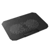 Hoco GA4 állítható laptophűtő állvány, 2 USB-A-csatlakozóval, fekete thumbnail