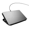 Hoco GA4 állítható laptophűtő állvány, 2 USB-A-csatlakozóval, fekete thumbnail