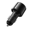 Hoco E166 Bluetooth FM vysielač do auta, 2 × USB-A, USB-C, 42 W, čierny thumbnail