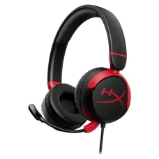 HyperX Cloud Mini Kids káblové detské slúchadlá s mikrofónom, 3,5 mm jack, čierne