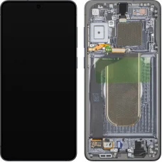 Samsung Galaxy S25 Edge S937 LCD kijelzőmodul kerettel, titán koromfekete