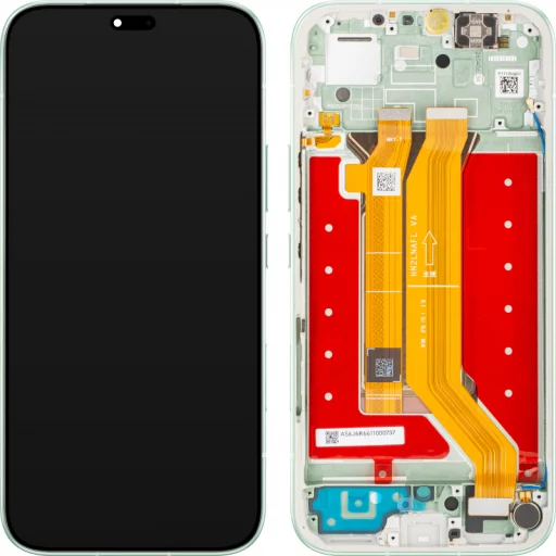 Honor 600 Lite / 600e zelený LCD modul s rámom - 1