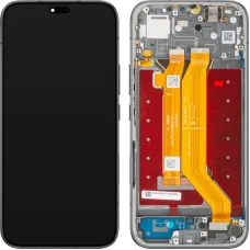 Honor 600 Lite / 600e LCD modul displeja s rámom, zamatovo čierna