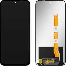 MP utángyártott LCD kijelzőmodul Oppo A6 / A6 4G / A6t / A6t 4G / A6x / A6x 4G / K14x és Realme C85 / C85 4G / Narzo 90X készülékhez, keret nélkül, fekete