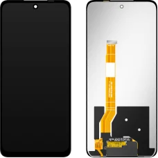 MP LCD displej modul pre Realme C75 4G, bez rámu, neoriginálny, čierny