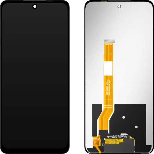 MP LCD displej modul pre Realme C75 4G, bez rámu, neoriginálny, čierny - 1