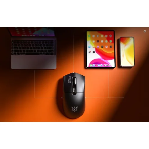 ONIKUMA DM10 vezeték nélküli gamer egér, fekete - 7