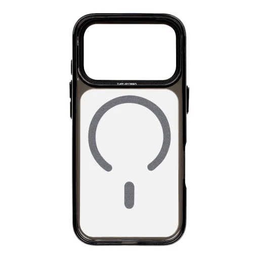  Apple iPhone 17 Pro és iPhone 18 Pro átlátszó, fekete OBAL:ME MagNetix Zenith tok - 4