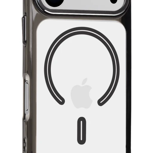  Apple iPhone 17 Pro és iPhone 18 Pro átlátszó, fekete OBAL:ME MagNetix Zenith tok - 7