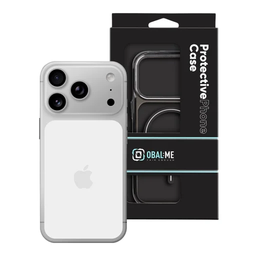  Apple iPhone 17 Pro és iPhone 18 Pro átlátszó, fekete OBAL:ME MagNetix Zenith tok - 8