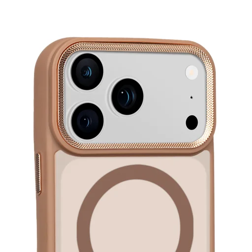  Apple iPhone 18 Pro Max és iPhone 17 Pro Max szürkésbarna OBAL:ME MagNetix Lumen tok - 6