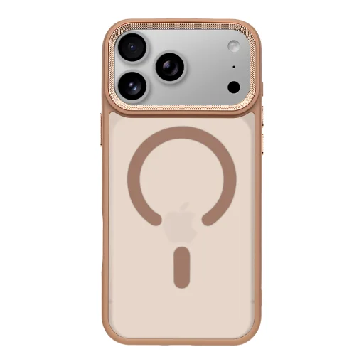 Apple iPhone 18 Pro Max és iPhone 17 Pro Max szürkésbarna OBAL:ME MagNetix Lumen tok - 2