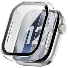  Apple Watch 12 46 mm átlátszó Techsuit Defense360 Pro tok és kijelzővédő