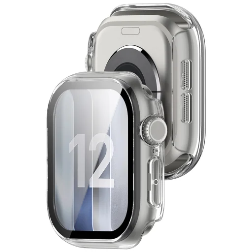 Apple Watch 12 46 mm priehľadné puzdro a ochrana displeja Techsuit Defense360 Pro - 2