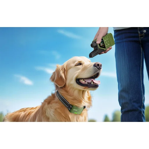 Rojeco DOG800 zelený výcvikový obojok, 2 ks - 2
