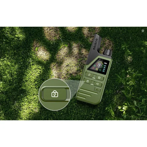 Rojeco DOG800 zelený výcvikový obojok, 2 ks - 4