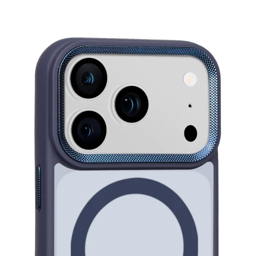  Apple iPhone 17 Pro és 18 Pro tengerészkék OBAL:ME MagNetix Lumen tok - 6