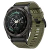  Garmin Fenix 5X / 5X Plus / 6X / 6X Pro / 7X / 8 / 8 Pro / 9 / 9 Pro (47 mm) modellekhez való, katonai zöld Tech-Protect Nylon Classic nejlon óraszíj thumbnail