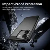 Xiaomi Redmi Note 17 Pro Max fekete Techsuit Carbon Silicone ütésálló tok thumbnail