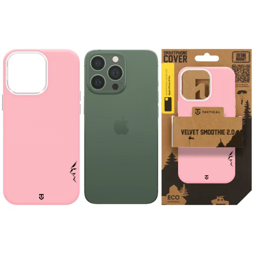  Apple iPhone 13 Pro rózsaszín Tactical MagForce Velvet Smoothie 2.0 tok – Pink Panther - 6