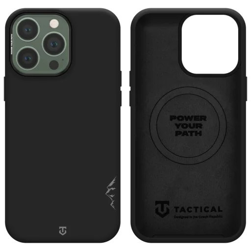 Silikónový kryt Tactical MagForce Velvet Smoothie 2.0 pre Apple iPhone 13 Pro, asfaltový - 5