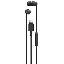 SONY EX15C káblové USB-C slúchadlá, čierne 1,2m