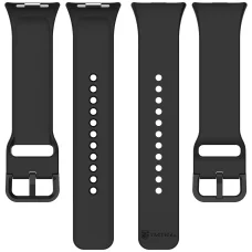  Xiaomi Redmi Watch 4/5/6 Tactical szilikon óraszíj, fekete