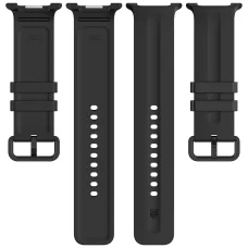  Samsung Galaxy Watch 8/9 Tactical szilikon óraszíj, fekete