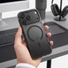  Apple iPhone 17 Pro Max / 18 Pro Max matt fekete Tech-Protect MagAir MagSafe CC tok thumbnail