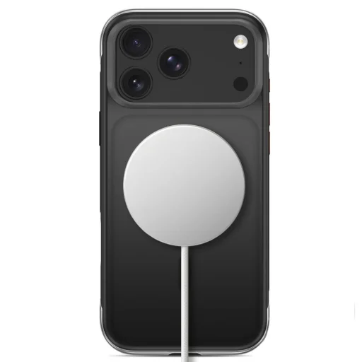  Apple iPhone 17 Pro Max / 18 Pro Max matt fekete Tech-Protect MagAir MagSafe CC tok - 4