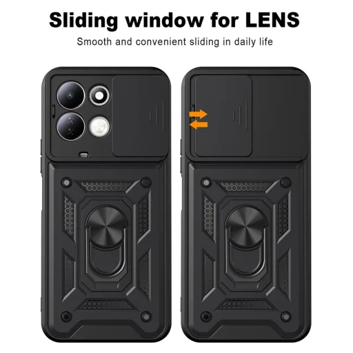  Xiaomi Redmi 17 4G / Redmi 17 5G rózsaarany Techsuit CamShield Series tok - 2