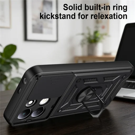  Xiaomi Redmi 17 4G / Redmi 17 5G rózsaarany Techsuit CamShield Series tok - 3